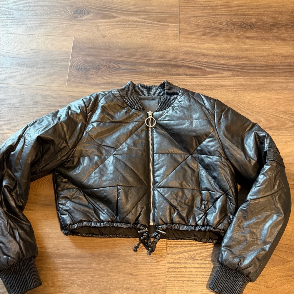 Black Quilted Women's Jacket